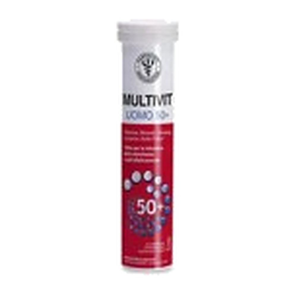 Multivit 50+ 20 compresse effervescenti, uomo o donna
