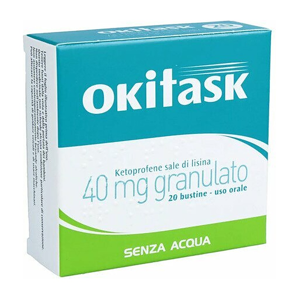 Okitask 20 bustine 40 mg