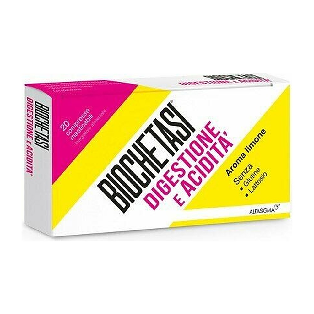 Biochetasi acidità e digestione 20 compresse